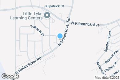 Map image of the property - 1603 N Nolan River Rd