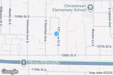 Map image of the property - 1210 106th St S