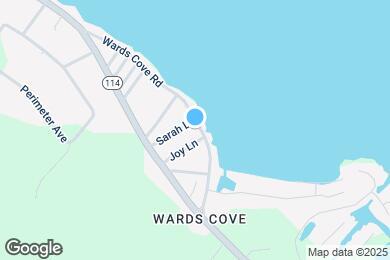 Map image of the property - 38 Wards Cove Rd