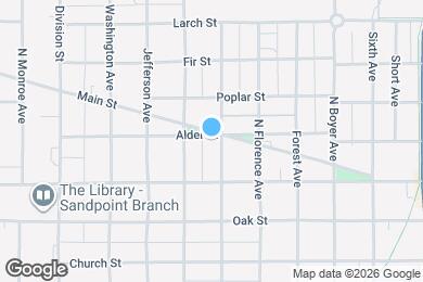 Map image of the property - 1009 Alder St