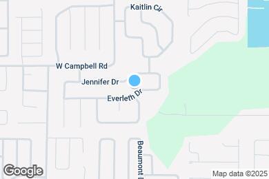 Map image of the property - 2609 Everleth Dr