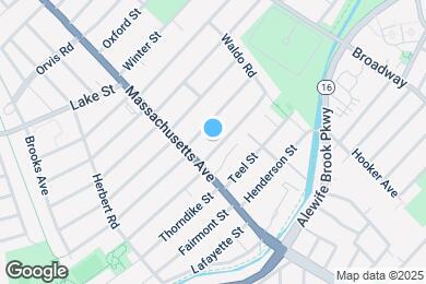 Map image of the property - 20 Amsden St
