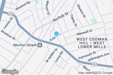 Map image of the property - 116 Evans St
