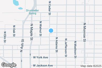 Map image of the property - 1319 W Cleveland Ave