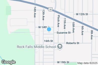 Map image of the property - 1206 W 15th St
