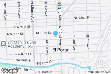 Map image of the property - 183 NE 89th St