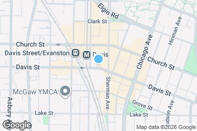 Map image of the property - 807 Davis St