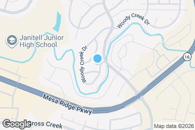 Map image of the property - 8135 Woody Creek Dr