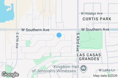 Map image of the property - 4406 W Hasan Dr