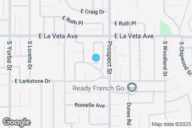 Map image of the property - 3139 E Gainsborough Rd