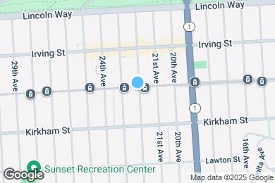 Map image of the property - 1701 Judah St