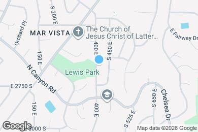 Map image of the property - 2639 S 400 E