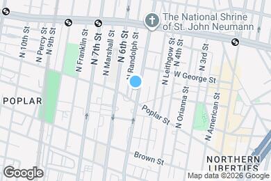 Map image of the property - 916 N 5th St