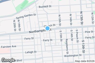 Map image of the property - 1608 Northampton St