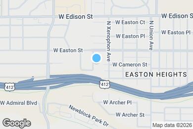 Map image of the property - 227 N Yukon Ave
