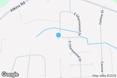 Map image of the property - 3271 W Charmwood Dr