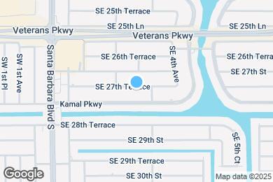Map image of the property - 220 SE 27th Terrace