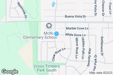 Map image of the property - 1300 White Dove Ln