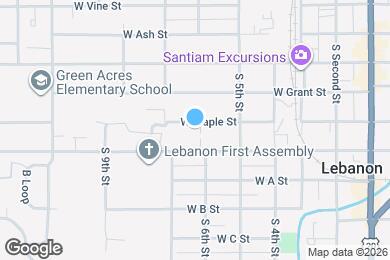 Map image of the property - 540 W Maple St