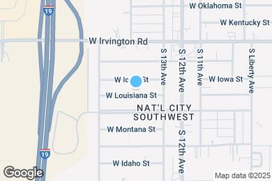 Map image of the property - 750 W Louisiana St