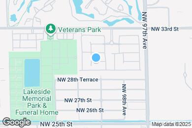 Map image of the property - 9928 NW 29th Ter
