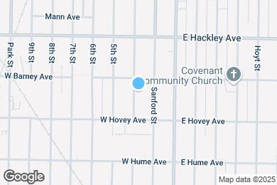 Map image of the property - 2316 Jefferson St