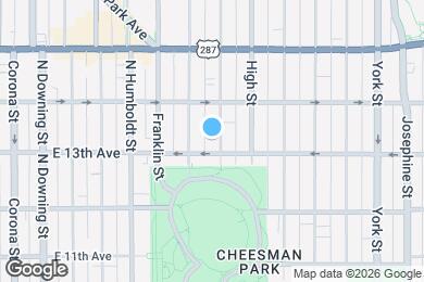 Map image of the property - 1313 N Williams St