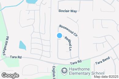 Map image of the property - 664 Rosewood Cir