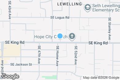 Map image of the property - 5041 SE King Rd