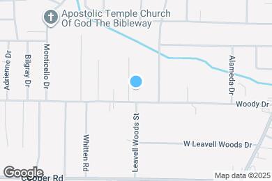 Map image of the property - 3180 Benson Dr