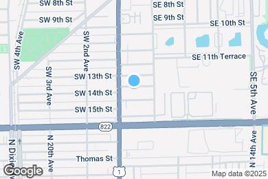 Map image of the property - 22 SE 13th Ter