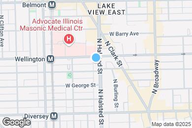 Map image of the property - 2944 N Halsted St