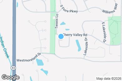 Map image of the property - 239 W Court of Shorewood