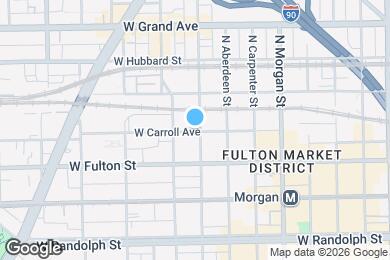 Map image of the property - 1124 W Carroll Ave