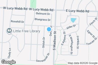 Map image of the property - 706 Derby St