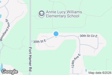 Map image of the property - 12323 30th St E