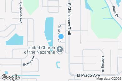 Map image of the property - 1021 Empress Ln