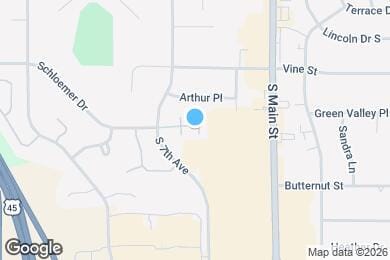 Map image of the property - 611 Barrington Ct