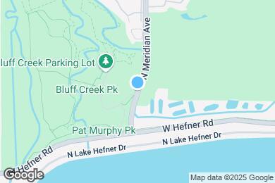 Map image of the property - 11525 N Meridian Ave