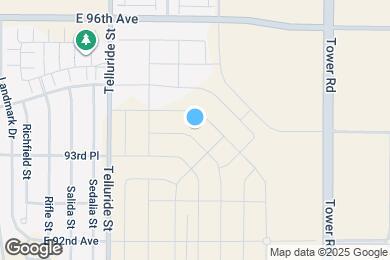 Map image of the property - 17931 E 94th Ave