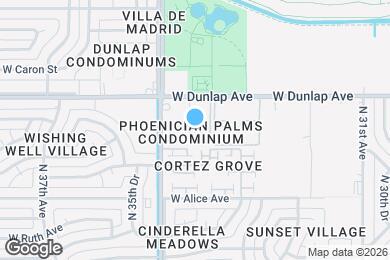 Map image of the property - Phoenician Palms