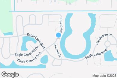 Map image of the property - 2708 Eagle Cliff Dr