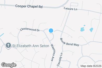 Map image of the property - 5900 Carmelwood Cir