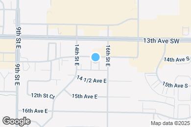 Map image of the property - 1415 14th Ave E