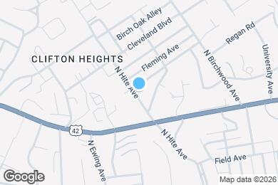 Map image of the property - 415 N Hite Ave