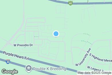 Map image of the property - 2575 W Pollo Cir
