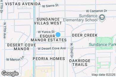 Map image of the property - 7341 W Shangri La Rd
