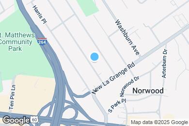 Map image of the property - 421 Marquette Dr