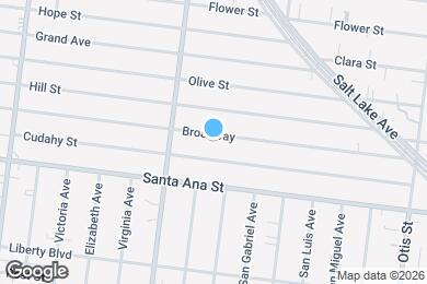 Map image of the property - 3612 Broadway