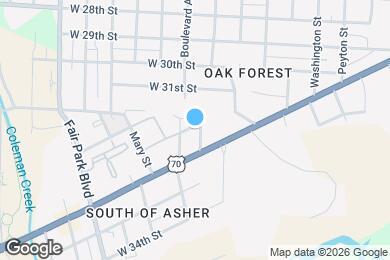 Map image of the property - 3204 Leeds St